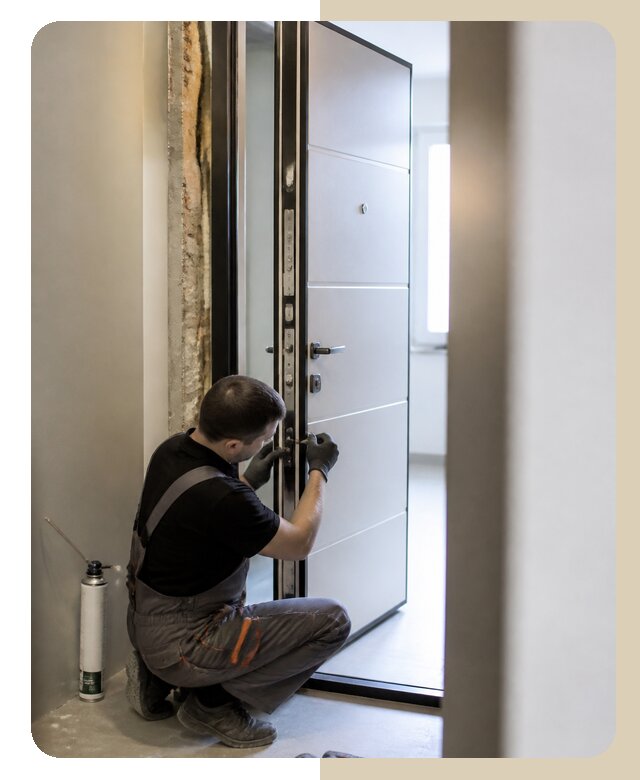 Установка шумоизоляционной двери в Ноябрьске по цене 6585 р. | ДвериЛегко-Нбс