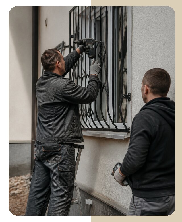 Установка наружных решеток в Ноябрьске от 4964 р. | ДвериЛегко-Нбс